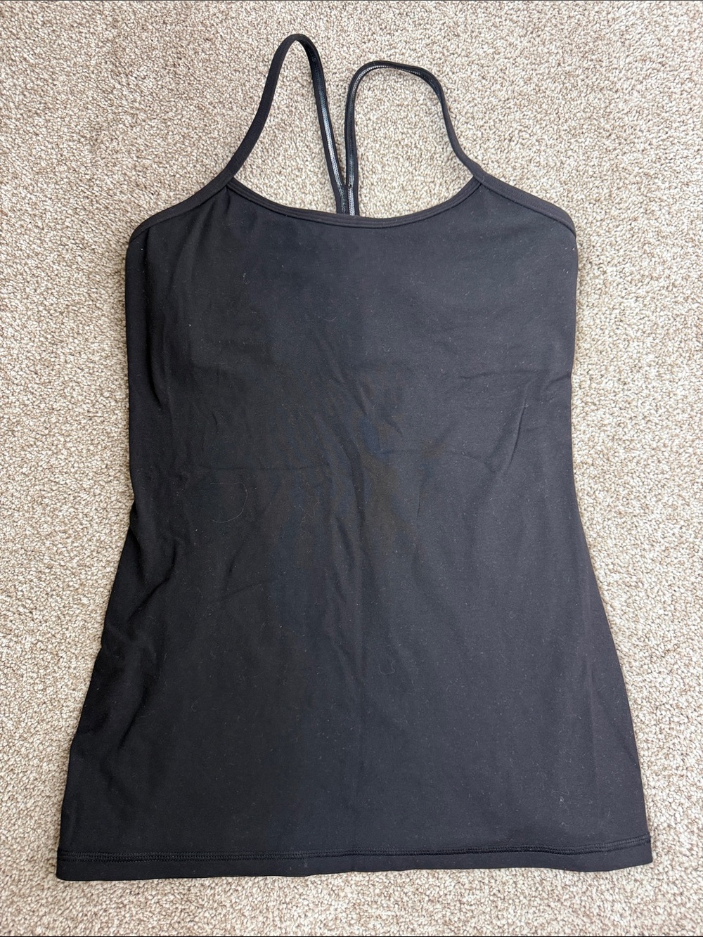 lululemon athletica Black Slim Strappy Tank